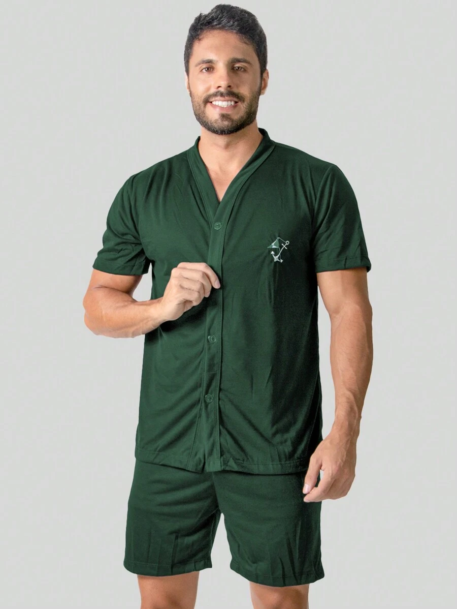 Men One-Pieces - màu xanh lá - Xem 1