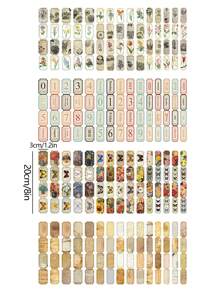 30pcs Butterfly Pattern Random Sticker - Multicolor - View 5