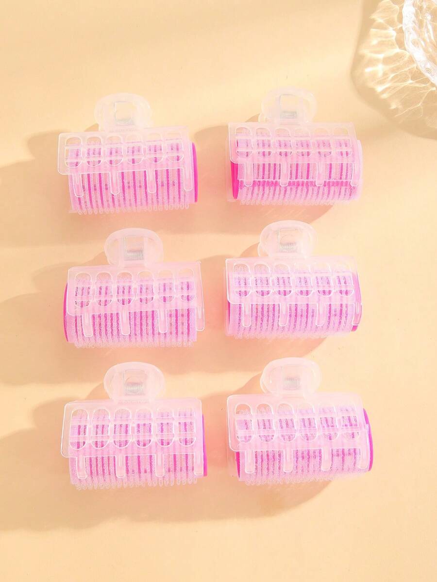 6pcs Hair Rollers Self Grip Set Hairdress Magic Bendy Hair Rollers