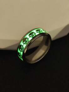 1 Miếng Nam Hip Hop Phong cách Thép không gỉ Sáng Nhẫn , Giải trí & , 5 Kích thước Có sẵn - Nhiều màu - Xem 2