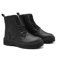 Women Ankle Boots & Booties - 黑色 - 查看 4