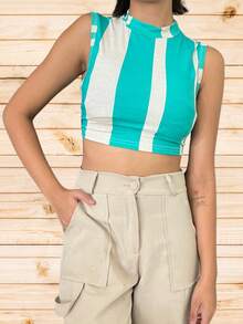 Women Tank Tops & Camis - Nước xanh - Xem 1