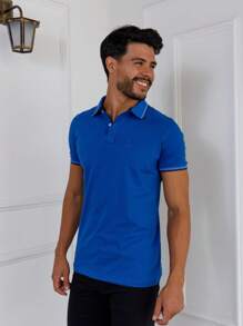Men Shirts - Xanh đậm - Xem 3