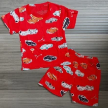 Baby Boys Sets - 紅色 - 查看 2