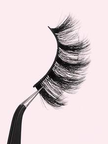 MAGEFY 20Pairs Of Natural Cross Full Mixed Style False Eyelashes,Fluffy Slim For Everyday Use Manga Eyelashes, Travel Essentials - 黑色 - 查看 8