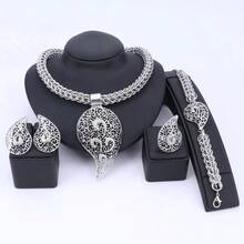 時尚垂飾珠寶套裝,豪華女士服飾配件,適用於與派對禮服搭配 - 薄荷色 - 查看 13