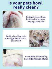 GJYC PET 宠物碗清洁慕斯 - 释放强效多用途清洁力，令宠物碗卫生洁净 - 白色 - 查看 3