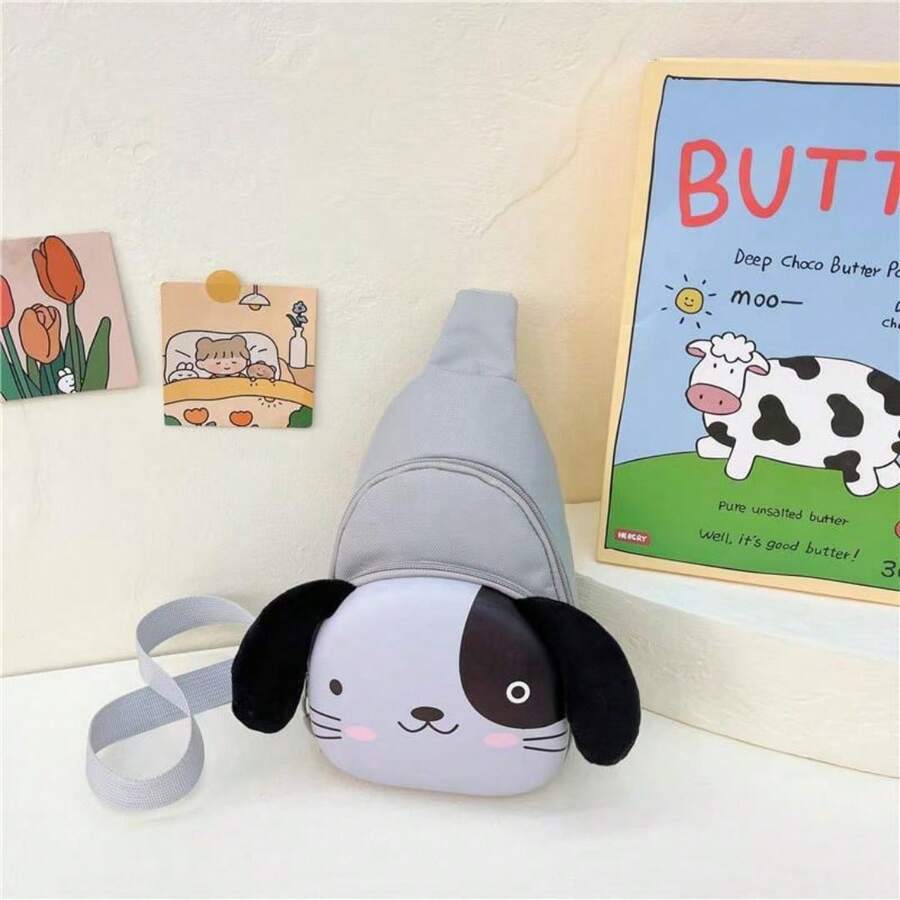 Kids Crossbody Bags - 灰色 - 查看 1