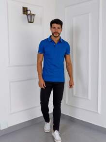Men Shirts - Xanh đậm - Xem 5