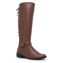 Women Knee-High Boots - Camel - View 4