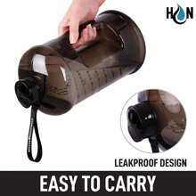 Hydration Nation 1 Gallon Water Bottle - Black - View 5