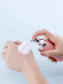 60ml Foam Mousse Bottle Lash Cleanser Shampoo Distributor For Eyelash Extensions Professional Clean No Irritation Mousse Bottle - Silver - View 5