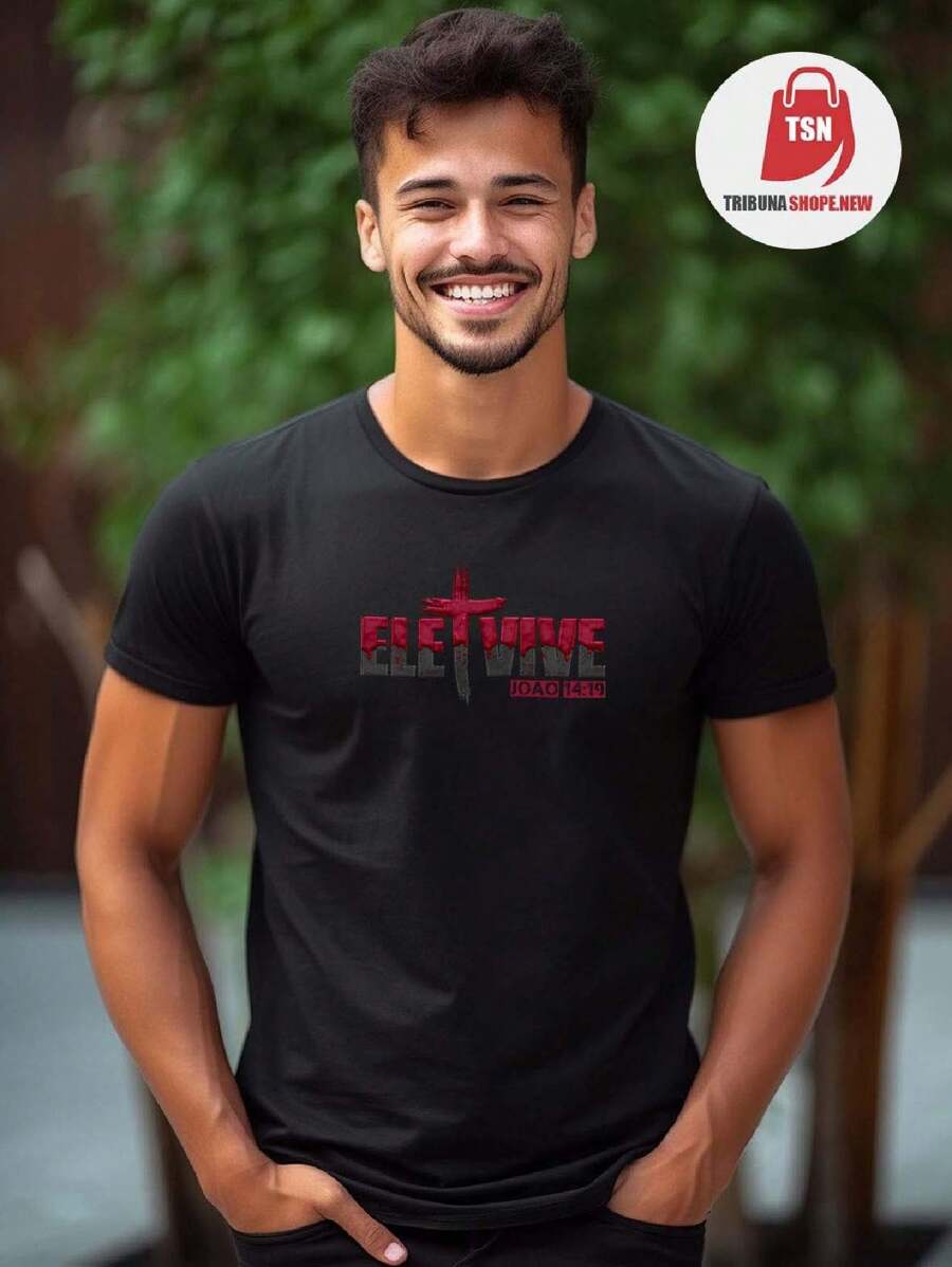 Men T-Shirts - Black - View 1