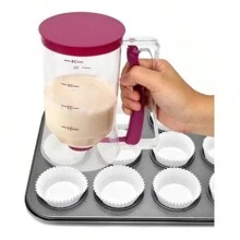 Copo Medidor De Massas Panquecas Bolo Cupcakes 900 Ml - Branco - Visão 5