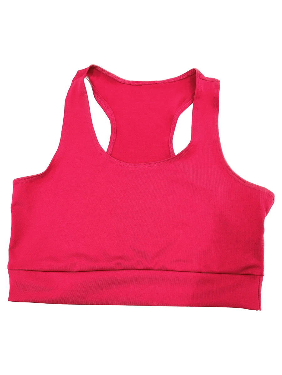 Top Academia Plus Size Moda Fitness Roupas Para Academia - Pink - Visão 1