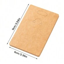 50pcs Keychain Display Card For Keychain Packaging Keyring Jewelry Holder Display Small Business Selling Supplies