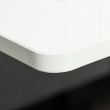 HOMCOM Roller Computer Table - trắng - Xem 5
