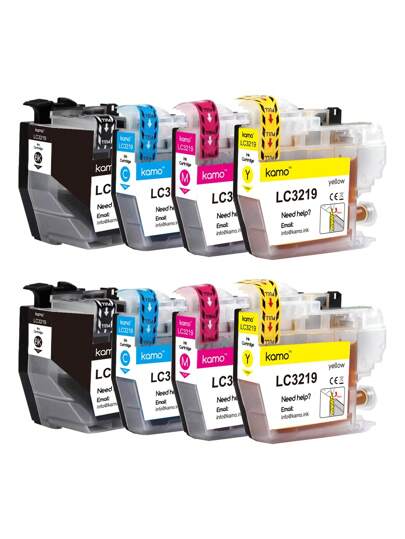 Kamo 3219 XL Inktpatronen Compatibel met Brother lc3217 lc3219 of 3217XL 3219XL Inktcartridges, voor Brother MFC-J5330DW MFC-J5335DW MFC-J5730DW MFC-J5930DW MFC-J6530DW MFC-J6930DW MFC-J6935DW
