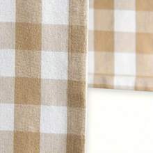 1 chiếc khăn trải bàn/khăn trải bàn bằng vải lanh và vải lanh hiện đại kiểu Bắc Âu, bàn cà phê đơn giản/trang trí tủ TV, khăn trải bàn hình trâu, khăn trải bàn dã ngoại, trang trí cabin ngày lễ - Màu Khaki - Xem 4