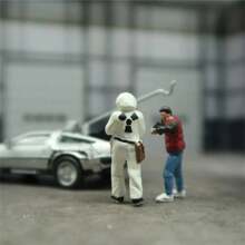 Classic 1/64 Scale Model Back To The Future 2 Figures Dioramas Simulation Scene Static Rsein Doll Miniature Collection Hobby Toys - 2 Figures - View 5