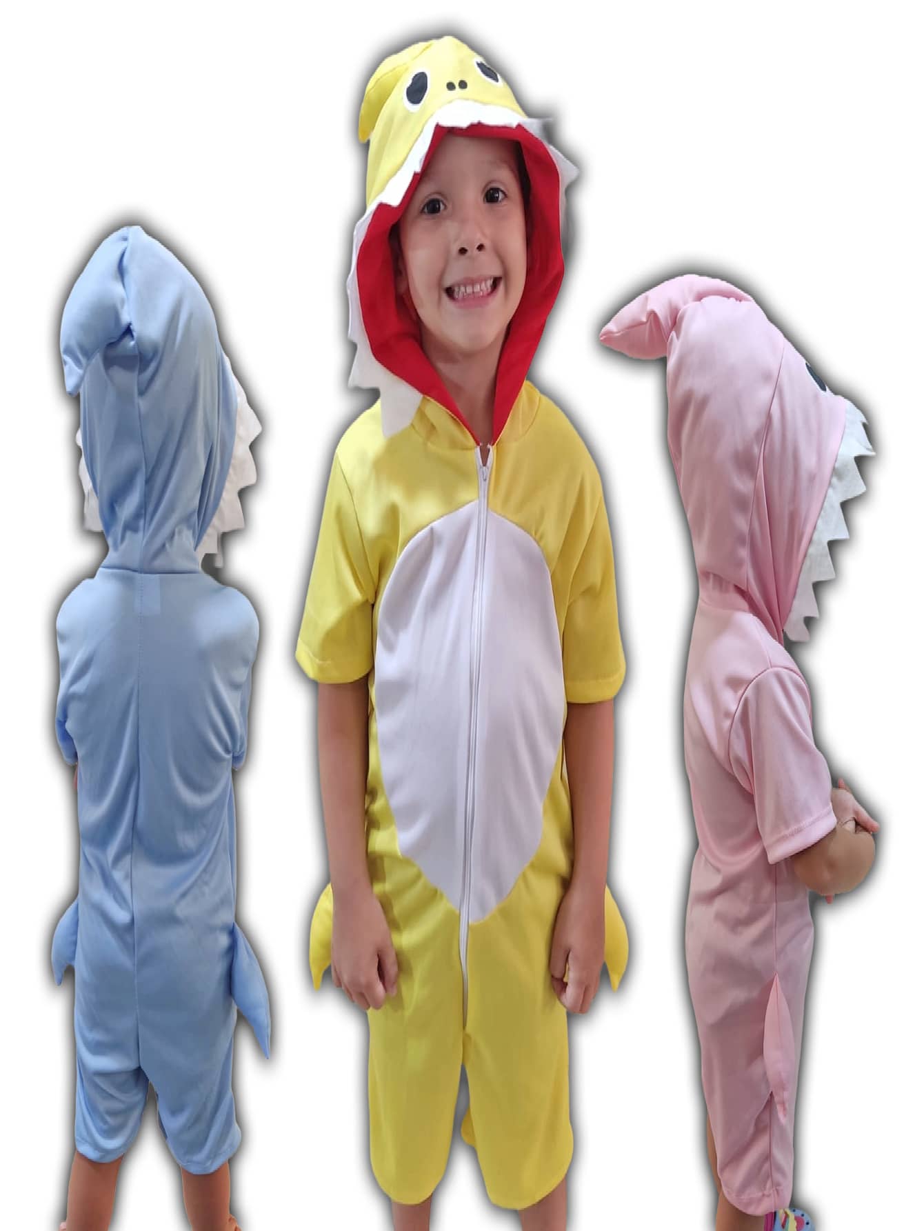 Young Boys Pajamas - 玫紅色 - 查看 1