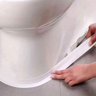 1 Cuộn Băng Keo Chống Thấm Nước Và Chống Mốc Cho Phòng Tắm, 3,2m, Dải Băng Keo Tự Dính Cho Nhà Bếp Và Phòng Tắm, Chống Ẩm Cho Phòng Tắm, Keo Dán Trang Trí Bồn Rửa Nhà Bếp