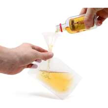 Plastic Flasks - White - View 3