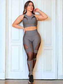 Women Sports Sets - Grey - View 3