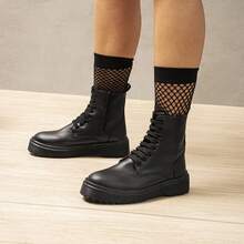 Women Ankle Boots & Booties - 黑色 - 查看 8