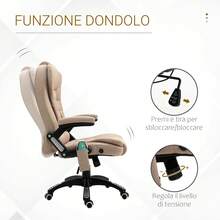 Office Chair - Beige - View 5