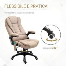 Office Chair - Beige - View 9