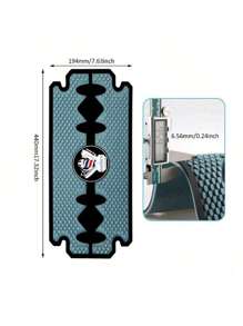 Alfombra antideslizante para corte de cabello en azul, adecuada para cortapelos, tijeras, recortadoras y otras herramientas, puede almacenar herramientas de peluquería, antideslizante para salón - Verde - Ver 3