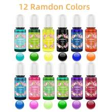 24/12色環氧樹脂顏料- 結晶透明環氧樹脂染料,適用於uv樹脂著色,diy樹脂藝術珠寶製作- 精緻的uv樹脂染料,適用於繪畫、隨行杯、手工藝等 - 每個0.35盎司/10毫升 - 10ml - 查看 11