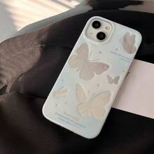 雙層imd雷射印花蝴蝶手機殼/相容於iphone 15promax/11/13/12promax/14promax - 彩色 - 查看 4