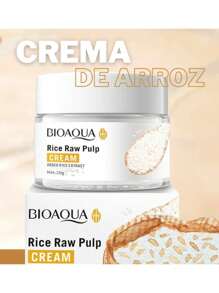 Crema Facial Bioaqua Rice Raw Pulp Hidratación Profunda con Extracto de Arroz 50g - transparente - Ver 2