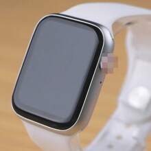 Salandens Smartwatch, Reloj Inteligente Mujer y Hombre Smartwatch Presion Arterial Monitor Pulser, Impermeable W26,con Monitor De Frecuencia Cardíaca, Monitor De Calorías, Podómetro,GPS, etc. - Plateado - Ver 3