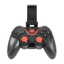 Control Bluetooth Gamepad Android Bluetooth Gamepad, joysticks Wireless Game Controller, juego de vídeo Soporte para PC, computadora portátil, teléfono inteligente, Tablet, TV, BOX con Android 3.2 o superior - Negro - Ver 2