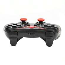 Control Bluetooth Gamepad Android Bluetooth Gamepad, joysticks Wireless Game Controller, juego de vídeo Soporte para PC, computadora portátil, teléfono inteligente, Tablet, TV, BOX con Android 3.2 o superior - Negro - Ver 5