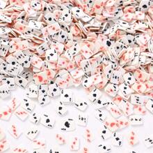 10g Polymer Clay Fruit Flower Sugar Butterfly Love Crown Nail Art Slices, Charms Fimo Slices 3D Polymer Slices For Slime, Lip Gloss Making Supplies And Nail Art Decoration,Cellphone Decorations Valentines