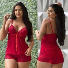 Women Nightgowns & Sleepshirts - 紅色 - 查看 1