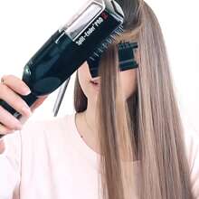 Despuntador de Cabello, Máquina Para Cortar Puntas Abiertas Del Cabello Dañado Elimina Orzuela y Puntas Maltratadas - Negro - Ver 2