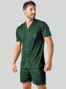 Men One-Pieces - màu xanh lá - Xem 3
