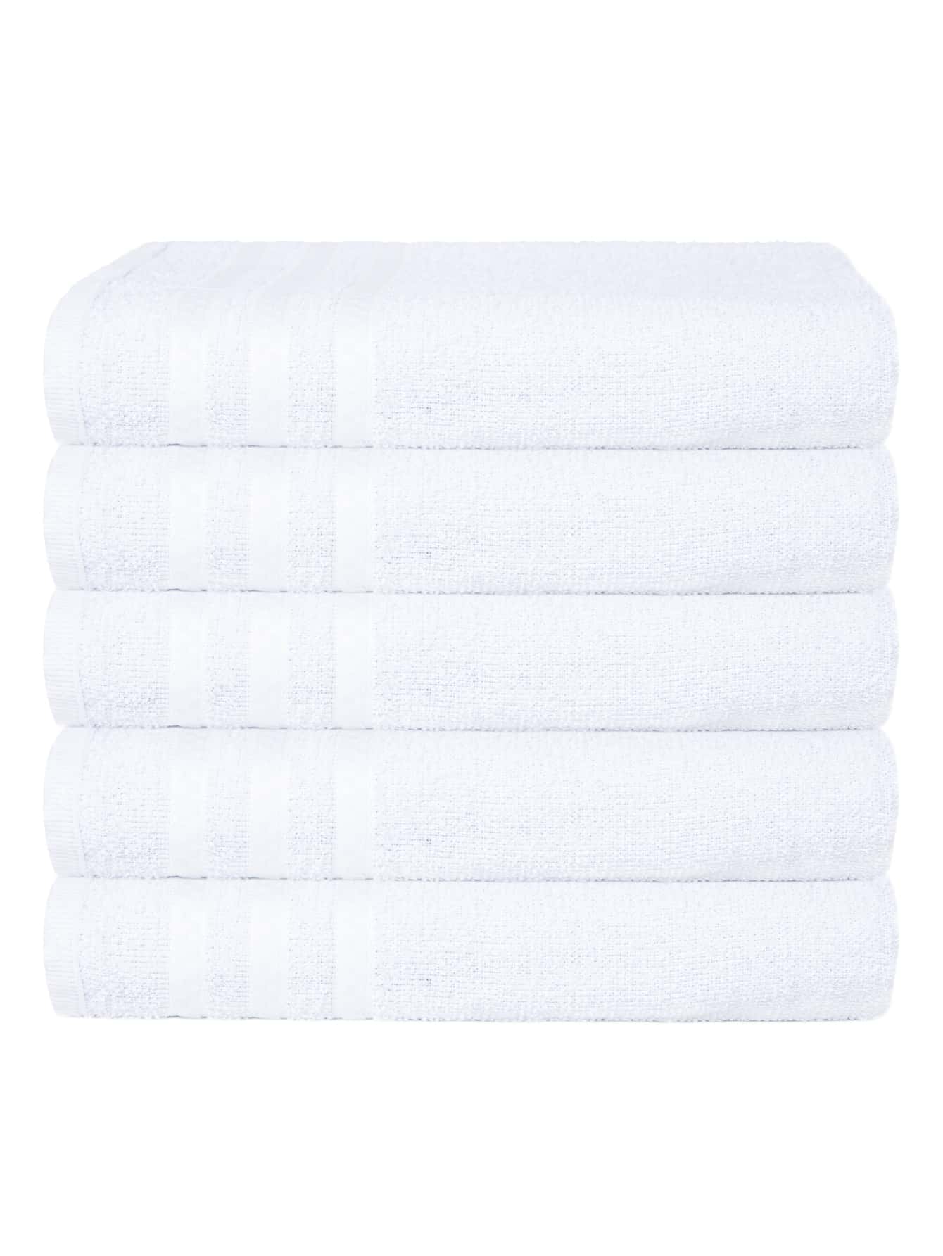 Bath Towels - 白色 - 查看 1