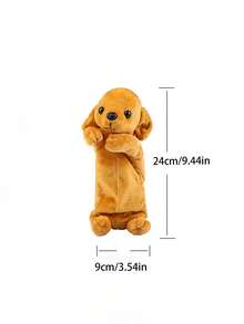 1 Miếng Sang trọng Sống động như thật Chó Thiết kế Hộp bút , Dung lượng lớn Văn phòng phẩm sáng tạo Cái túi , Đối với Con trai & Cô gái - Nhiều màu - Xem 4