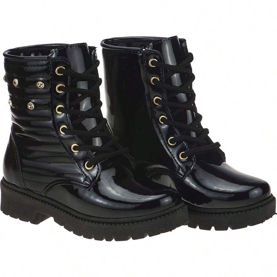 Kids Boots - 黑色 - 查看 1