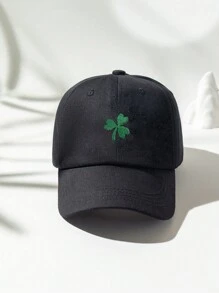1顶女士刺绣三叶草棒球帽，可调节户外防晒休闲帽，适合春季、秋季、旅行、海滩、度假，男士遮阳帽，Y2K风格，适合圣帕特里克节 - 棒球帽 - 查看 9
