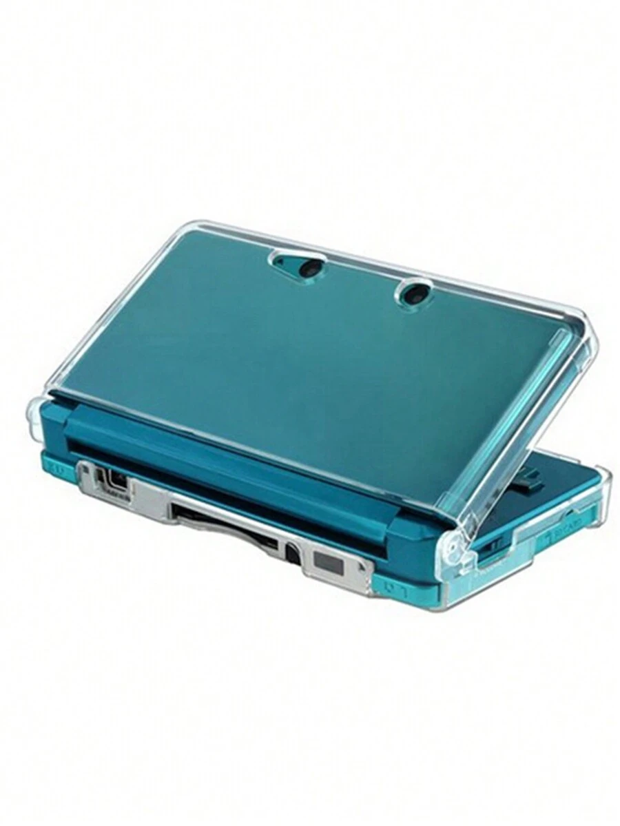 Funda Protectora De Cristal Transparente Para 3ds, Carcasa Antichoque Y Protectora Para Accesorios De Consola De Juegos 3ds - transparente - Ver 1