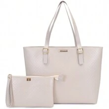 Women Tote Bags - 米色 - 查看 1