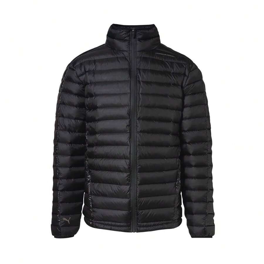 Porsche Design Men's Jet Black Lightweight Down Jacket - Multi - View 1