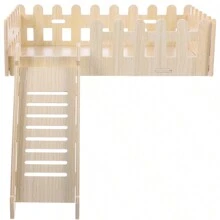 Hamster Platform Toy, Platform Ladder Toy For Hamster Cage With Ladder - Apricot - View 1